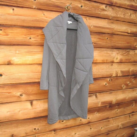 Young Fabulous & Broke YFB Revolve Sandrine Quilted Wrap Coat Jacket S M - Picture 3 of 8